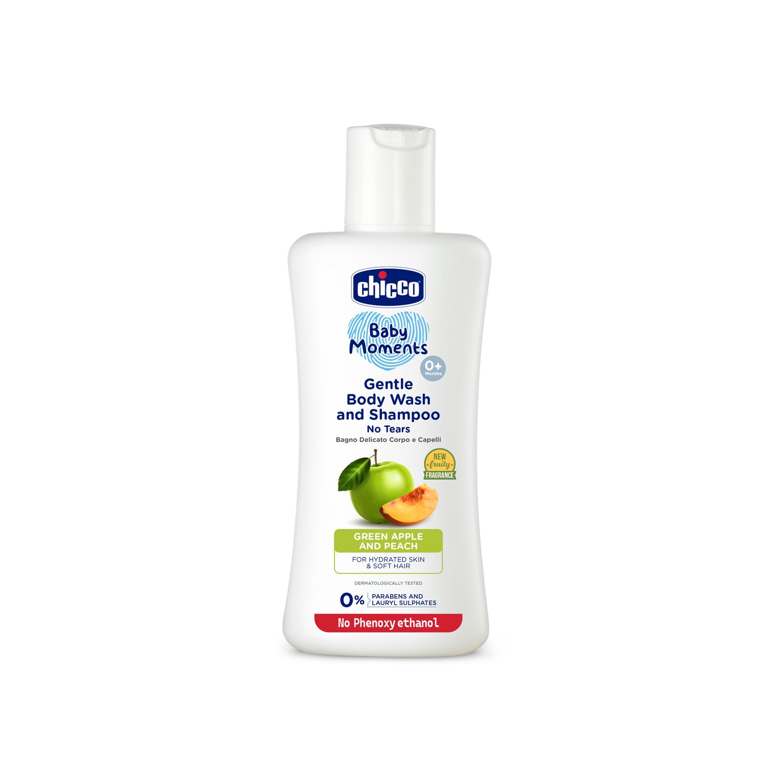 Gentle Bodywash & Shampoo Green Apple (500ml)-100ml